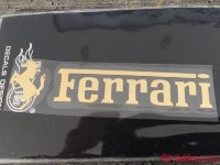 Наклейка Ferrari