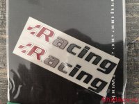 Наклейка Racing