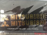 Наклейка MITSUBISHI (gold)