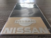 Наклейка металлизированная  NISSAN (2)