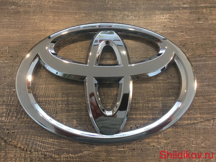 Эмблема Toyota 168х114мм