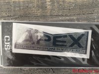 Наклейка APEX
