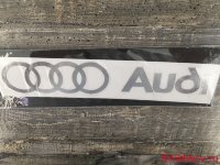 Наклейка Audi