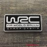 Шильдик алюминиевый WRC Word Rally Championship