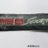 Наклейка металлизированная TRD sports (Racing Development) 