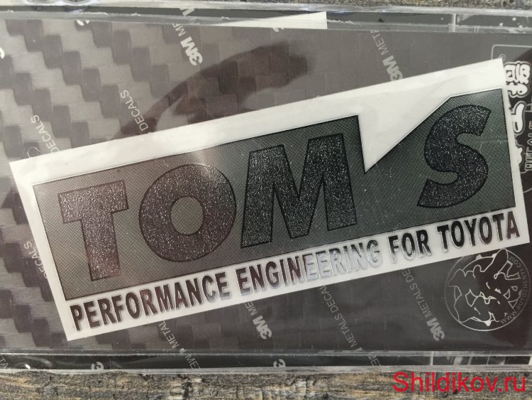 Наклейка TOM'S
