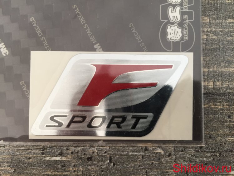 Наклейка F Sport Lexus