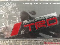 Наклейка TRD Racing Development