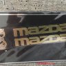 Наклейка MAZDA Gold