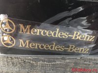 Наклейка Mercedes-Benz Gold