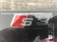 Наклейка S3 Red-silver