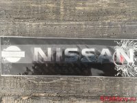 Наклейка металлизированная  NISSAN brand